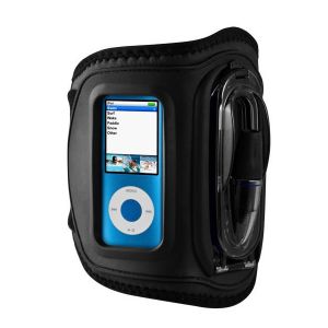  H2O Audio Amphibx Waterproof Armband Black for iPod nano 5G/medium MP3 players (WA2-5A1)